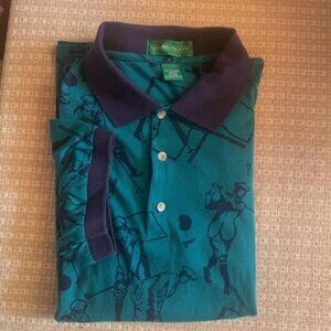 Grans Slam Men's Golf Shirt Size-Large